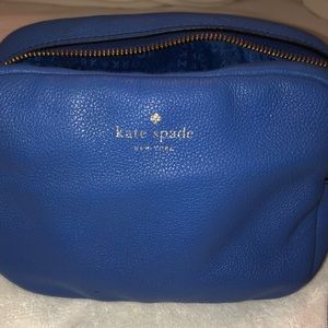 Blue Kate Spade Camera Bag Style Handbag